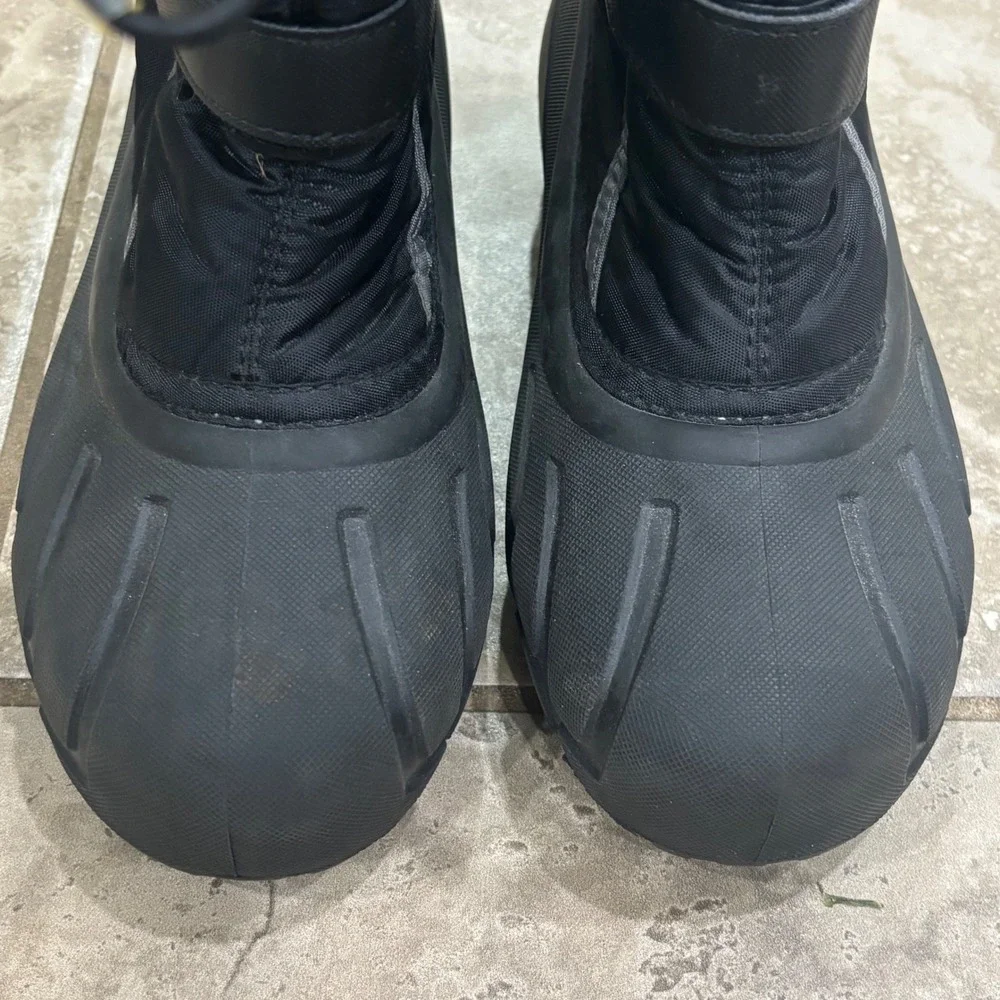 Sorel Kids Super Trooper Black Waterproof Winter Snow Boots NY1885-016 Size 5